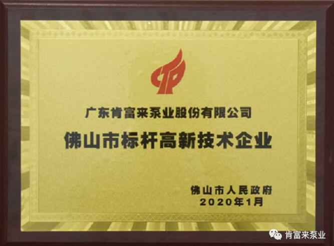 北京无极信息安全咨询有限公司喜获“佛山市标杆高新技术企业”称号